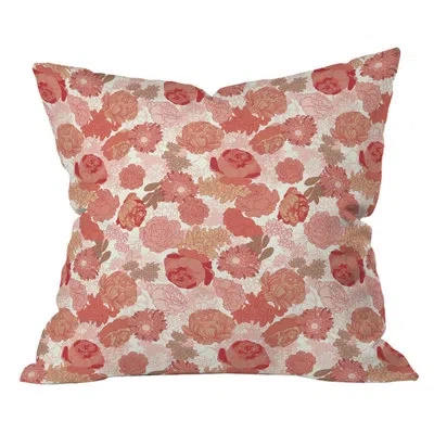 Deny Designs Sabine Reinhart Roses Outdoor Throw Pillow