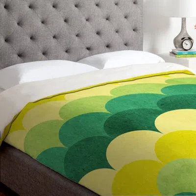 Deny Designs Scales Duvet Cover In Lightweight