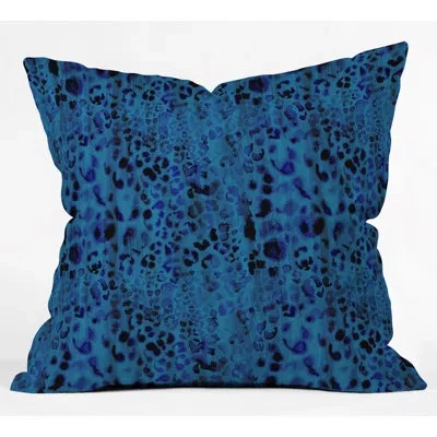 Deny Designs Schatzi Brown Indoor/outdoor Animal Print Throw Pillow