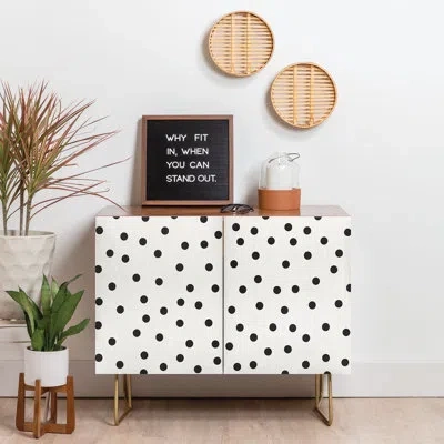 Deny Designs Server In Low Gloss Walnut,gold