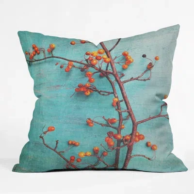 Deny Designs She Hung Her Dreams On Branches Throw Pillow