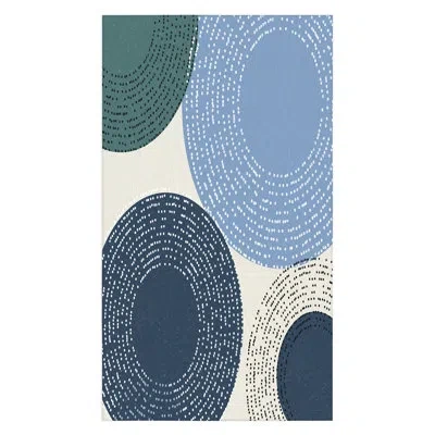 Deny Designs Sheila Wenzel-ganny Big Blues Minimalist Design Tablecloth