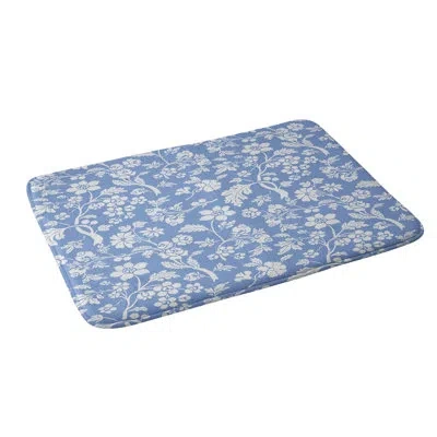 Deny Designs Showmemars Vintage Style Chintz Florals Memory Foam Bath Mat
