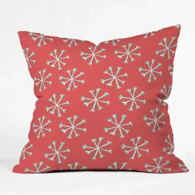 Deny Designs Snow Indoor/outdoor Throw Pillow