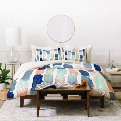 Deny Designs Social Proper Duvet Cover Set In Multicolor