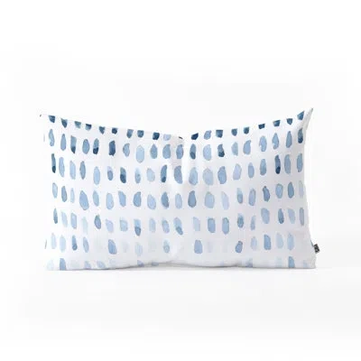 Deny Designs Social Proper Proof Of Life Oblong Indoor/outdoor Lumbar Pillow