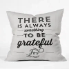 Deny Designs Something To Be Grateful For Throw Pillow