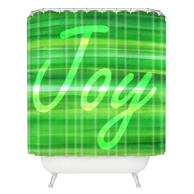 Deny Designs Sophia Buddenhagen Christmas Single Shower Curtain