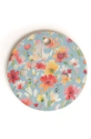 Deny Designs Spring Cosmos Wildflower Print Cutting Board
