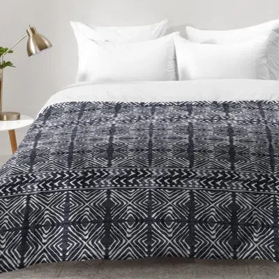 Deny Designs Stars Above At Midnight Comforter Set In Navy,white