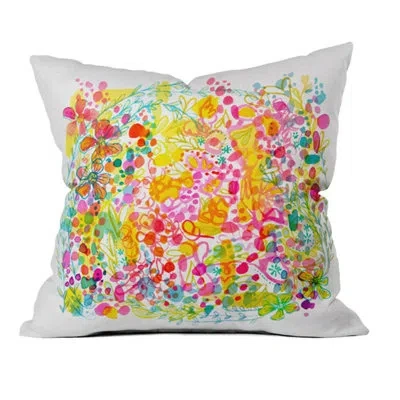 Deny Designs Stephanie Corfee Bubble Garden Outdoor Throw Pillow