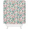Deny Designs Strawberry & Flower Print Shower Curtain