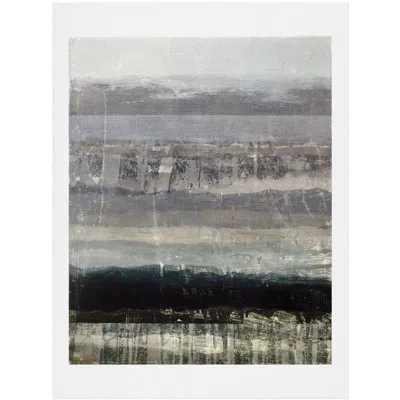 Deny Designs Tara 1 By Conor O'donnell - Unframe Graphic Art Print On Paper In Black;gray