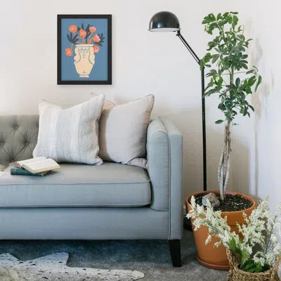 Deny Designs Tasiania Antique Head Vase Framed Poster