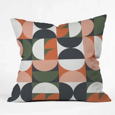 Deny Designs The Old Art Studio Mid Century Indoor/outdoor Throw Pillow