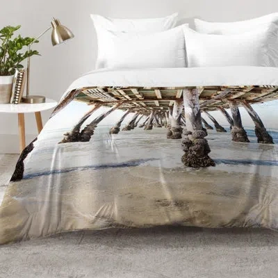 Deny Designs The Pier Comforter Set In Blue