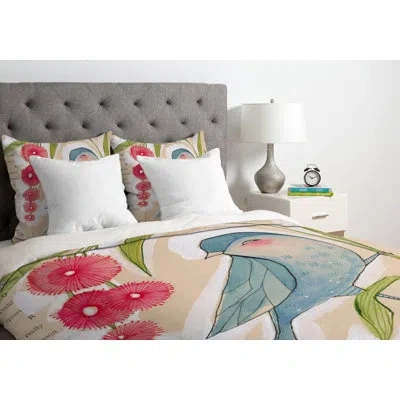 Deny Designs The Secret To Happiness Duvet Cover In Luxe