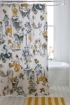 Deny Designs The Whiskey Ginger For Deny Zodiac Toile Pattern Shower Curtain In Cream At Urban Outfitters In Cream