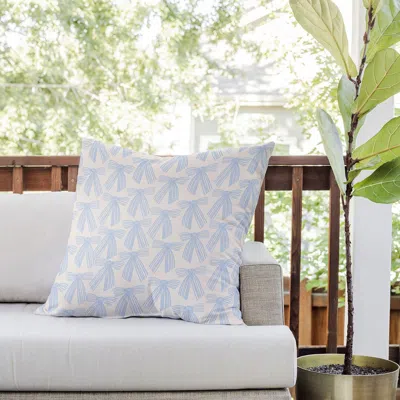 Deny Designs Thirtyone Illustrations Bauble Accent Pillow In Blue