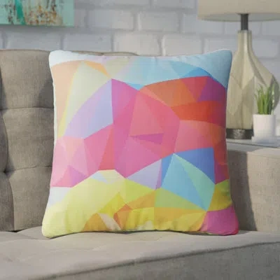 Deny Designs Three Of The Possessed Crystal Crush Throw Pillow