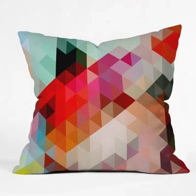 Deny Designs Three Of The Possessed Words Heavy Pillow