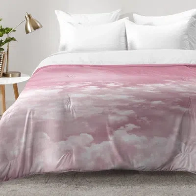Deny Designs Through Rose Colored Glasses Comforter Set In Pink
