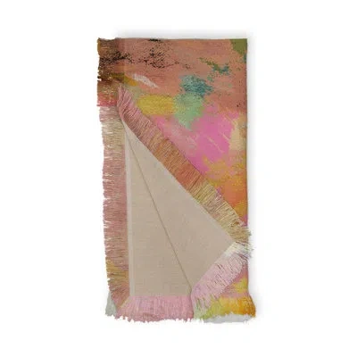 Deny Designs Throw In Green;pink