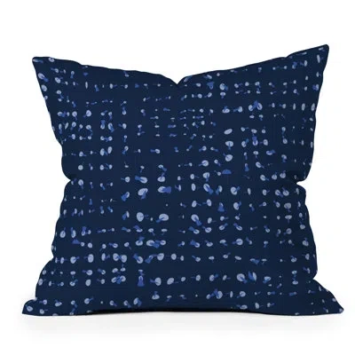 Deny Designs Throw Pillow In Blue