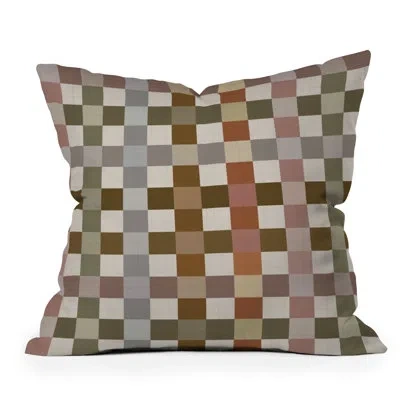 Deny Designs Throw Pillow In Brown