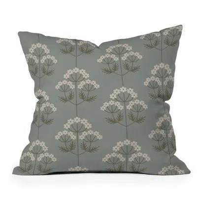 Deny Designs Throw Pillow In Gray;grey