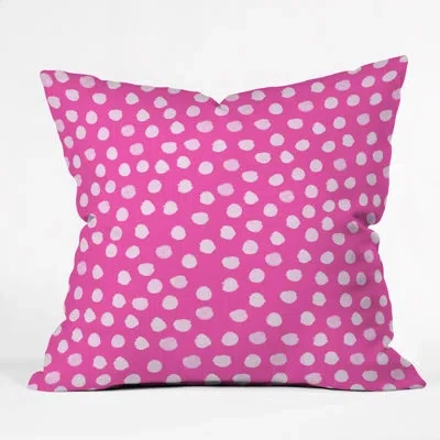 Deny Designs Throw Pillow In Orange,white
