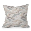 Deny Designs Throw Pillow In White