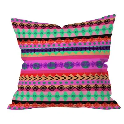 Deny Designs Tribal Stripe Outdoor Throw Pillow