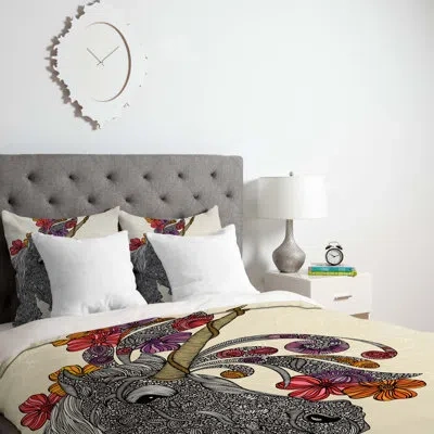 Deny Designs Unicornucopia Duvet Cover In Lightweight