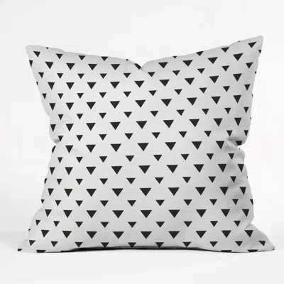 Deny Designs Upside Down Triangles Euro Pillow