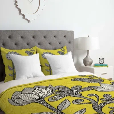 Deny Designs Valentina Ramos Garden Duvet Cover In Lightweight