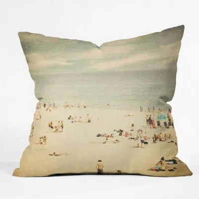 Deny Designs Vintage Beach Throw Pillow