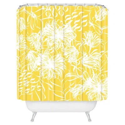 Deny Designs Vy La Shower Curtain Single + Hooks