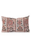 Deny Designs West Nomad Lumbar Throw Pillow In Pink
