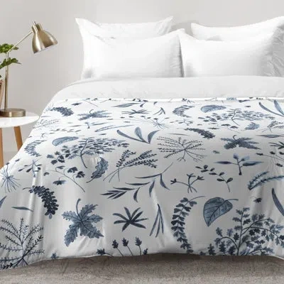Deny Designs Wild Prarie Comforter Set In Blue