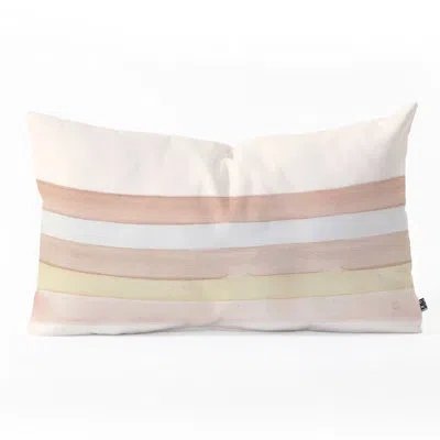 Deny Designs Wonder Forest She Said Stripes Oblong Lumbar Pillow