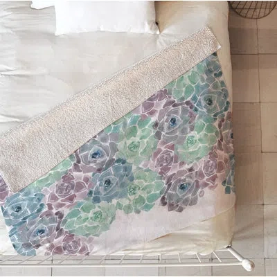 Deny Designs Wonder Forest Throw In Blue;green;purple