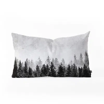Deny Designs Woods 3y Oblong Indoor/outdoor Lumbar Pillow