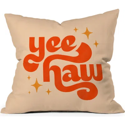 Deny Designs Yee Haw Throw Pillow