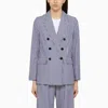 DEPARTMENT 5 ARI DOUBLE-BREASTED STRIPED COTTON JACKET