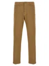 Department Five Department 5 'off' Pants In Beige