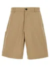 Department Five Department 5 'easy' Bermuda Shorts In Beige