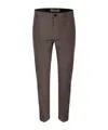 Department Five Belt Loop Casual Pants In Brown