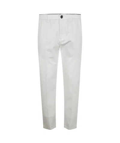 Department Five Belt Loops Slacks In White