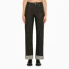 Department Five Logo-patch High-waist Jeans